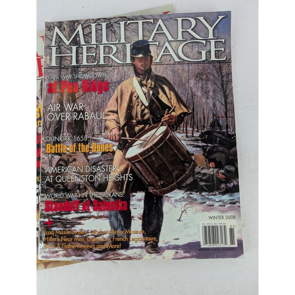 Vtg MILITARY HERITAGE Magazine Lot Civil War WWII Napoleon Gettysburg Stonewall - Picture 9 of 16